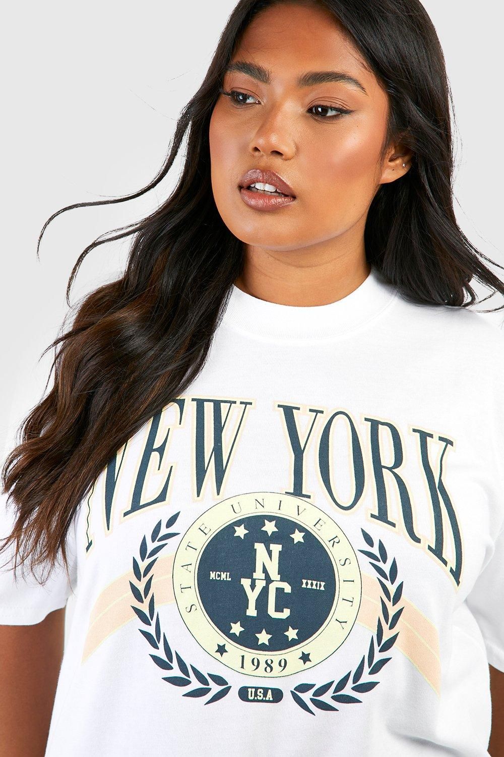 Plus New York Printed T-shirt - Image 4