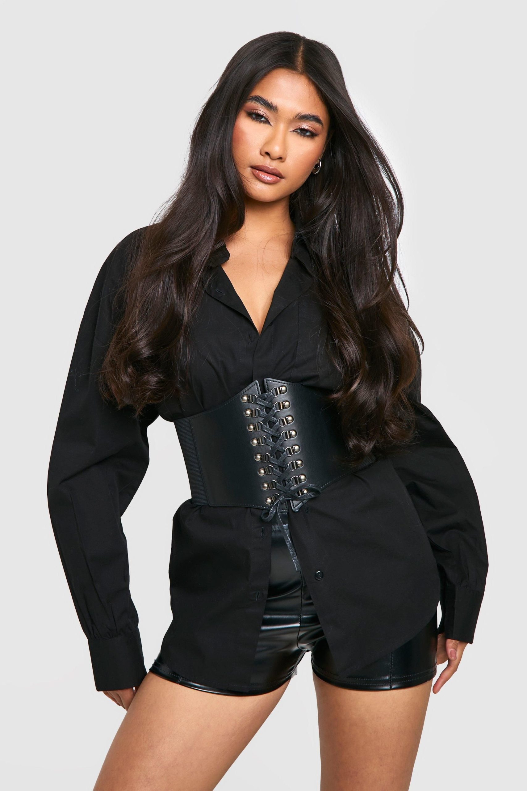 Lace Up Corset Belt