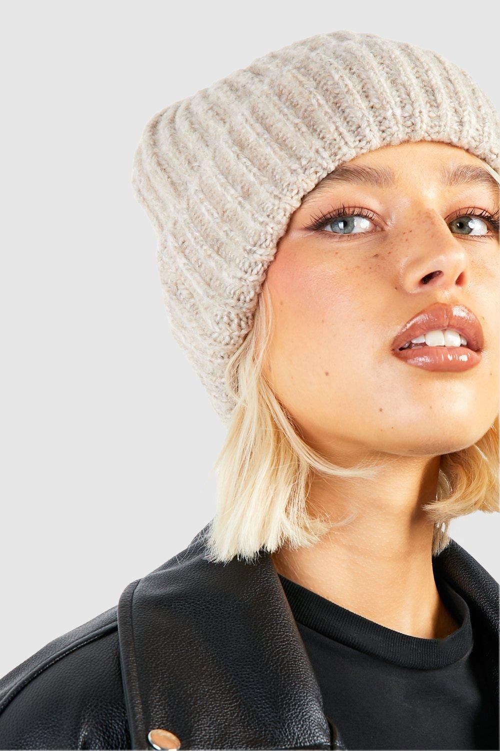 Soft Ribbed Knit Beanie
