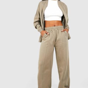 Tall Zip Through Bomber Straight Leg Tracksuit