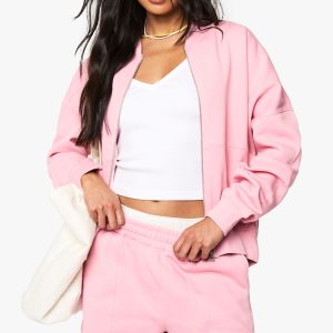 Bomber Zip Through Short Tracksuit