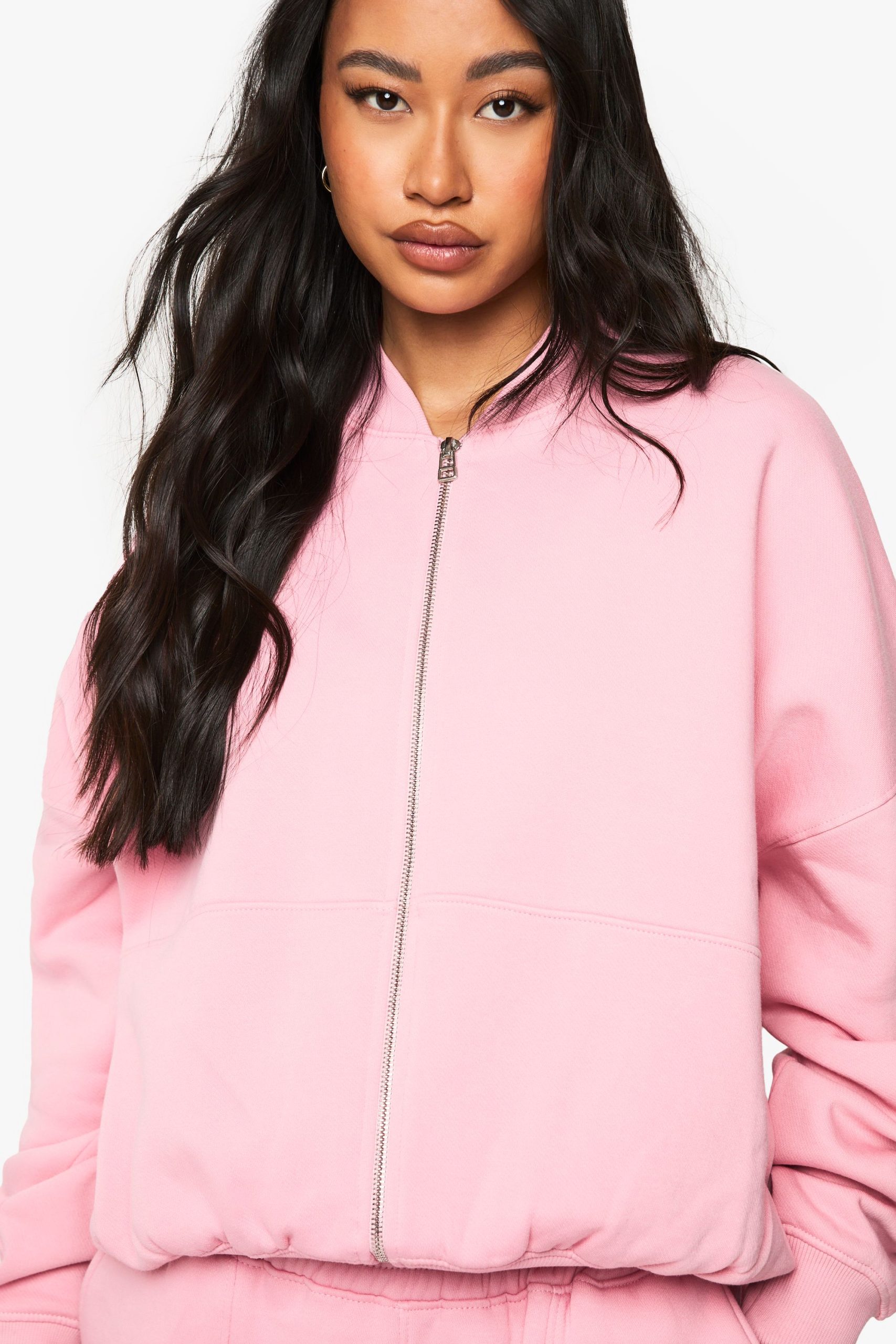 Bomber Zip Through Short Tracksuit - Image 4