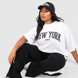 Plus New York Oversized T-Shirt
