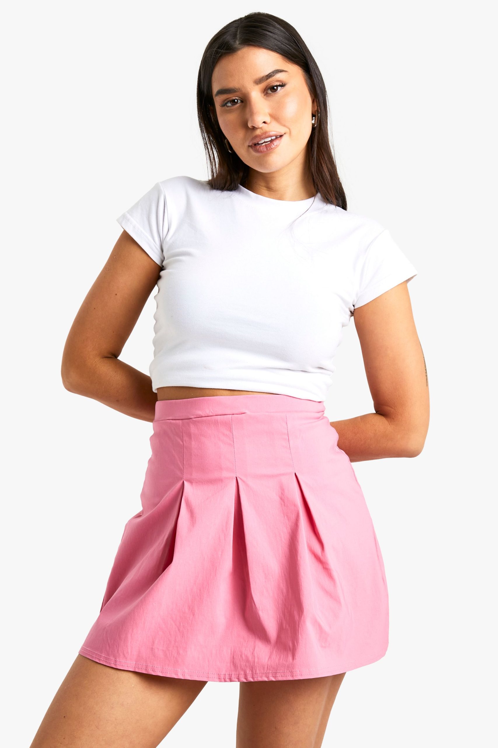 Tall Bengaline Pleated Tennis Skort
