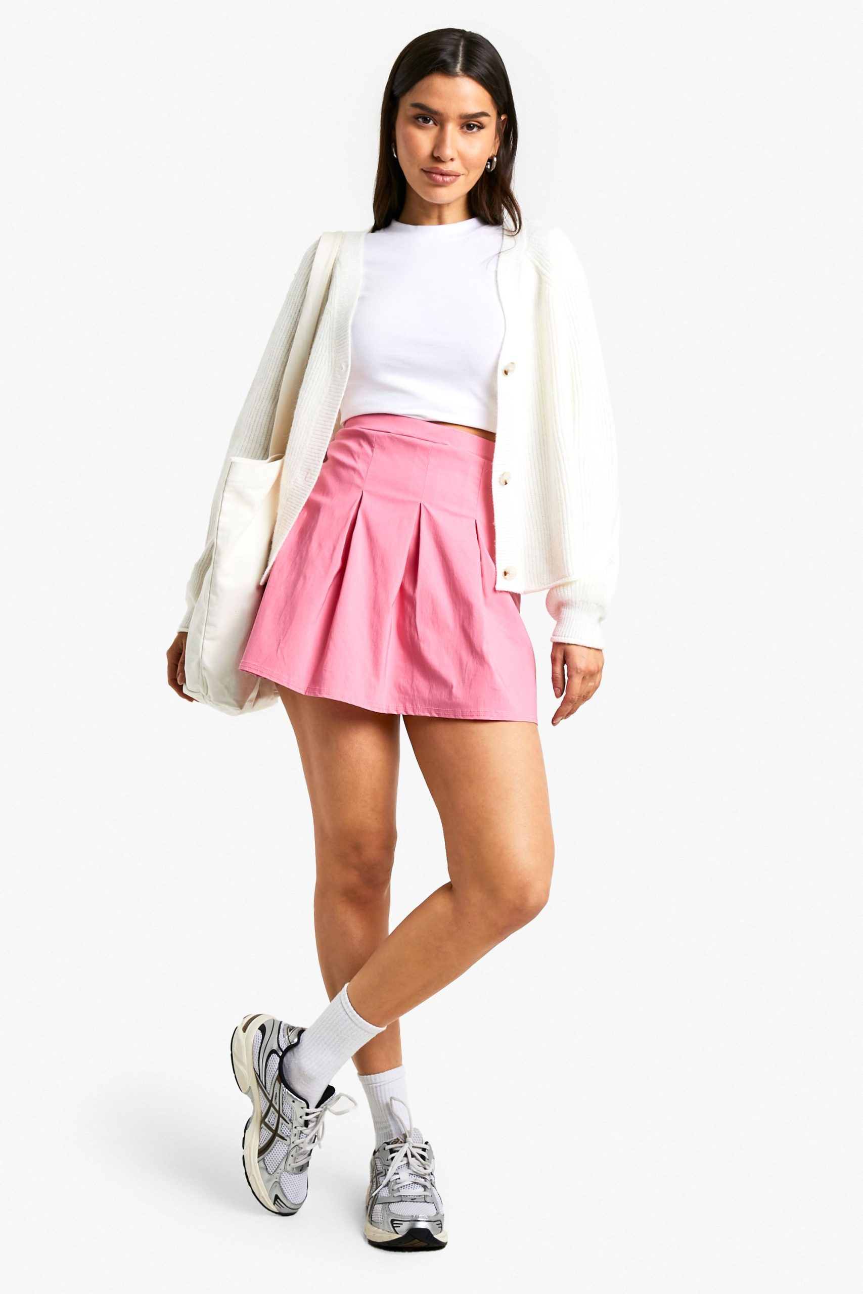 Tall Bengaline Pleated Tennis Skort - Image 3