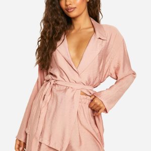 Linen Look Relaxed Fit Shorts