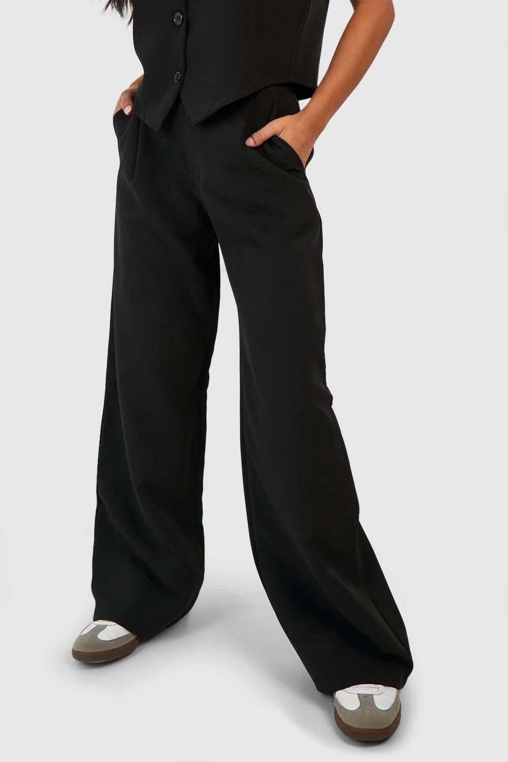 Petite Tailored Wide Leg Trouser - Image 4