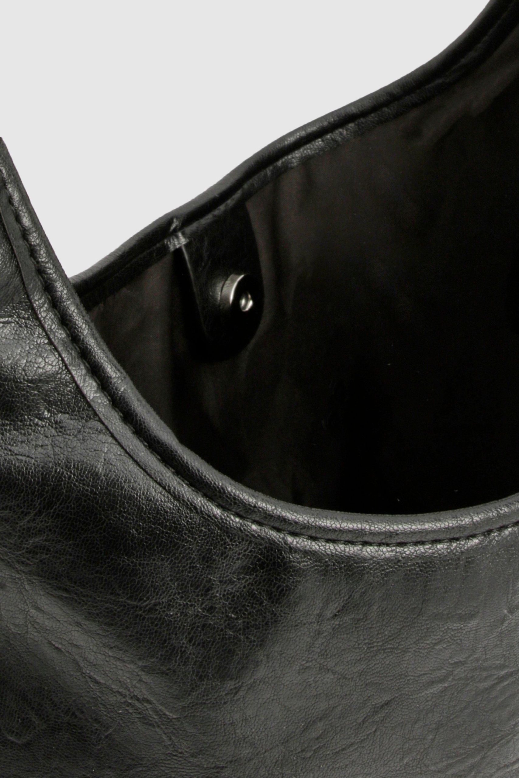 Western Buckle Slouchy Tote Bag - Image 4