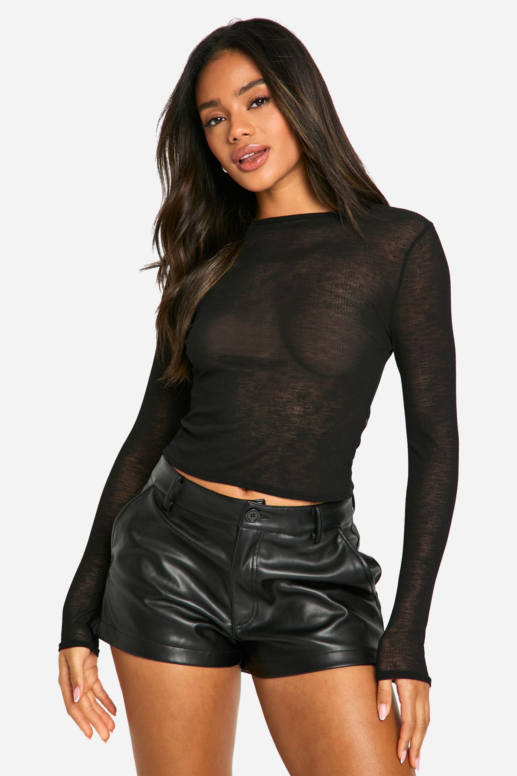 Pu Mini Short