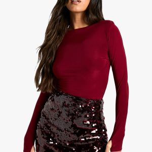 Premium Sequin Mini Skirt