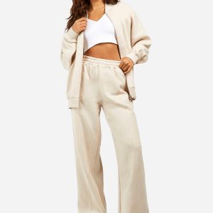 Zip Through Bomber Straight Leg Tracksuit