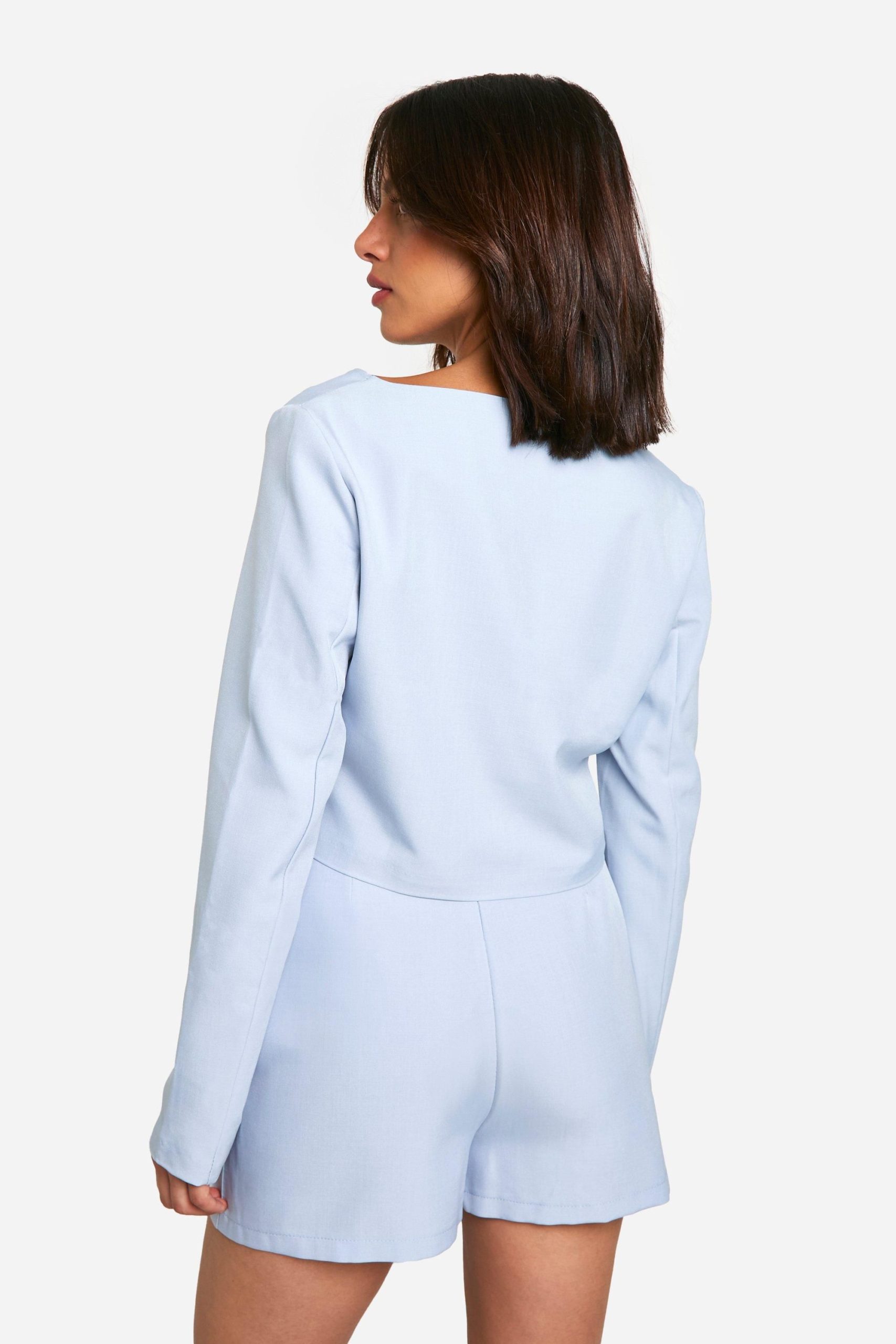 Wrap Front Tailored Skort - Image 2