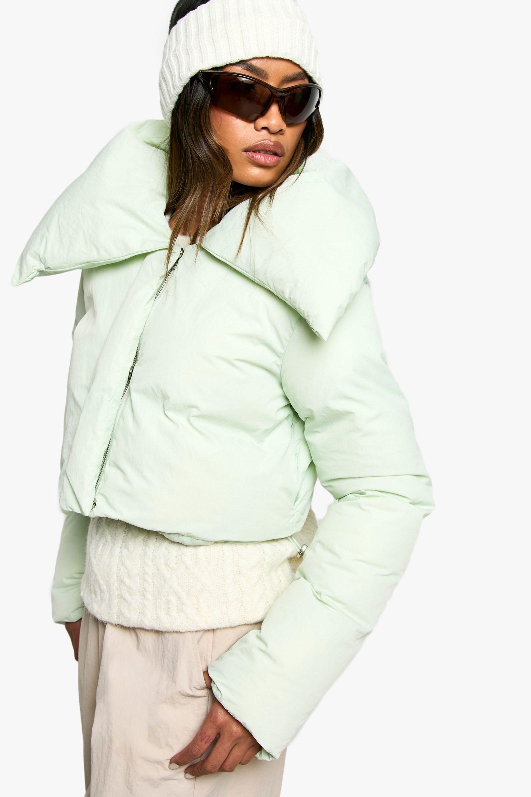 Ski Cropped Puffer Jacket