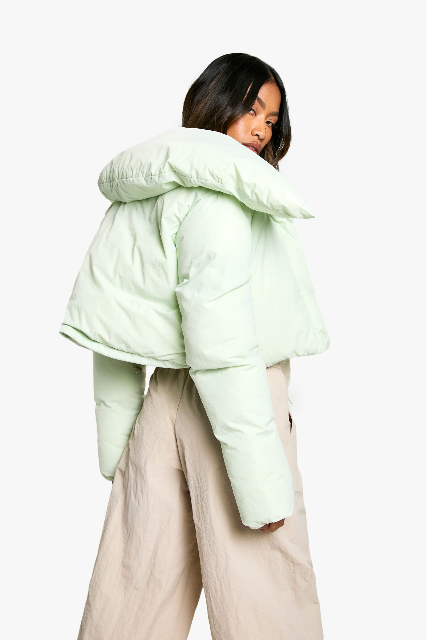 Ski Cropped Puffer Jacket - Image 2