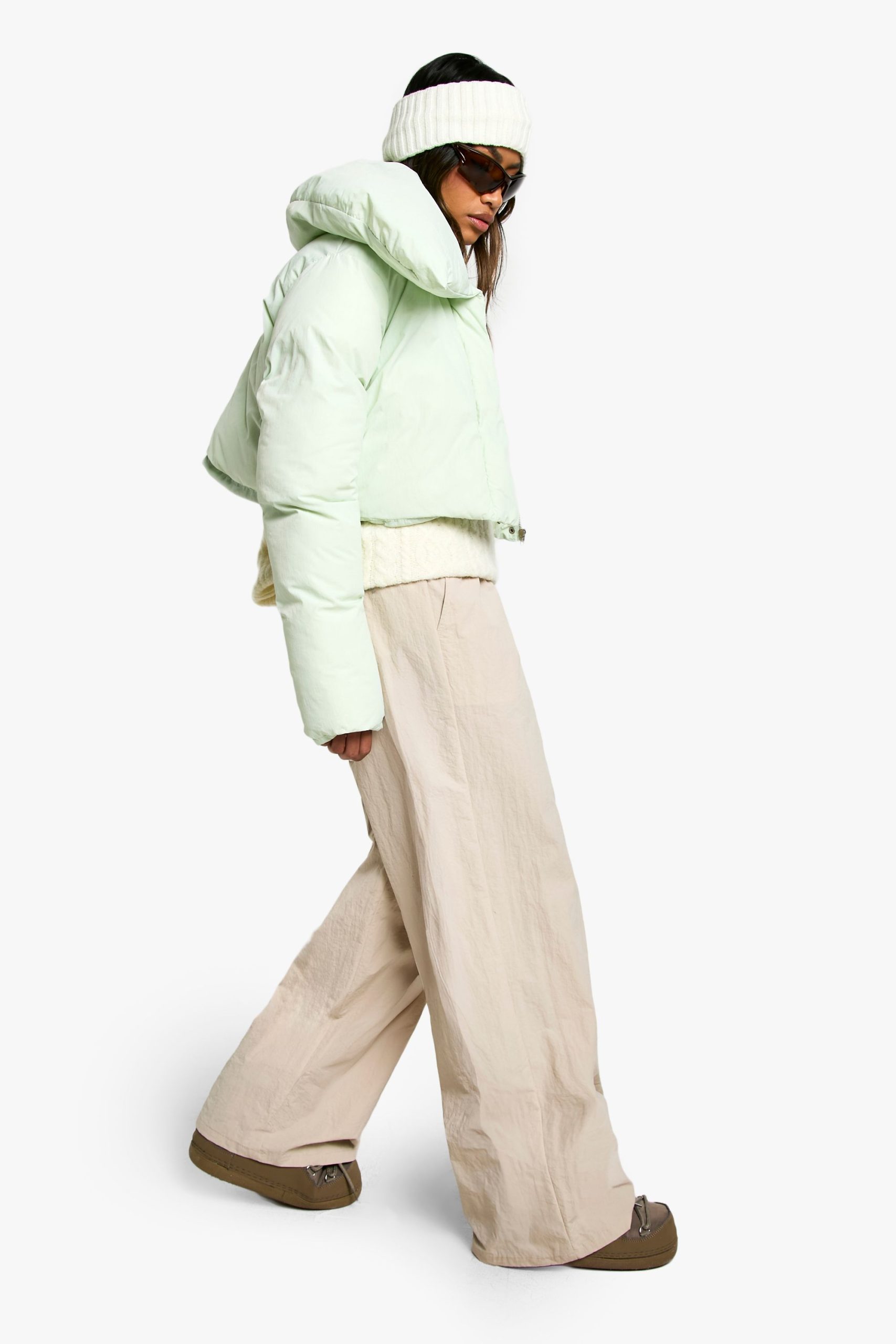 Ski Cropped Puffer Jacket - Image 3
