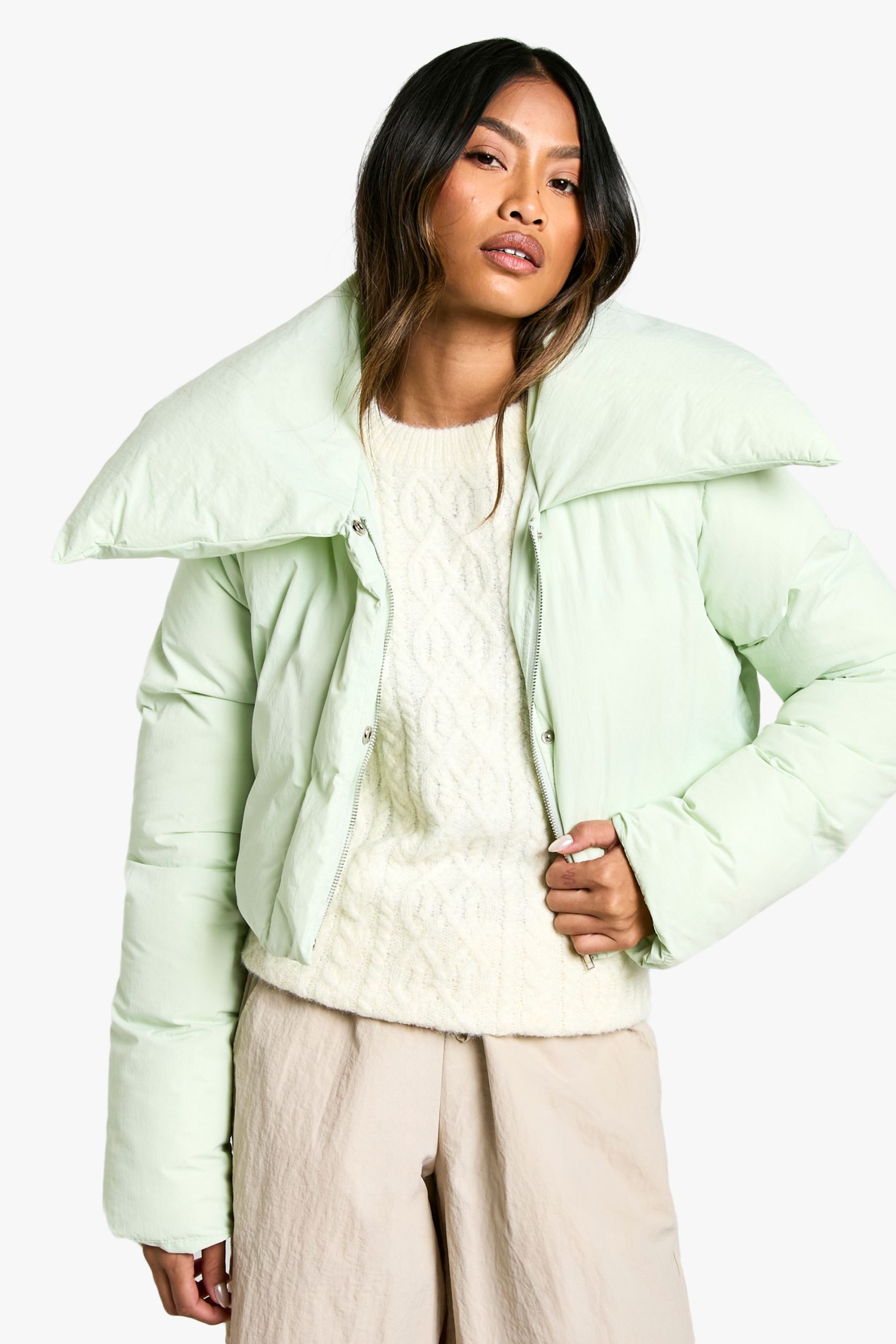 Ski Cropped Puffer Jacket - Image 4