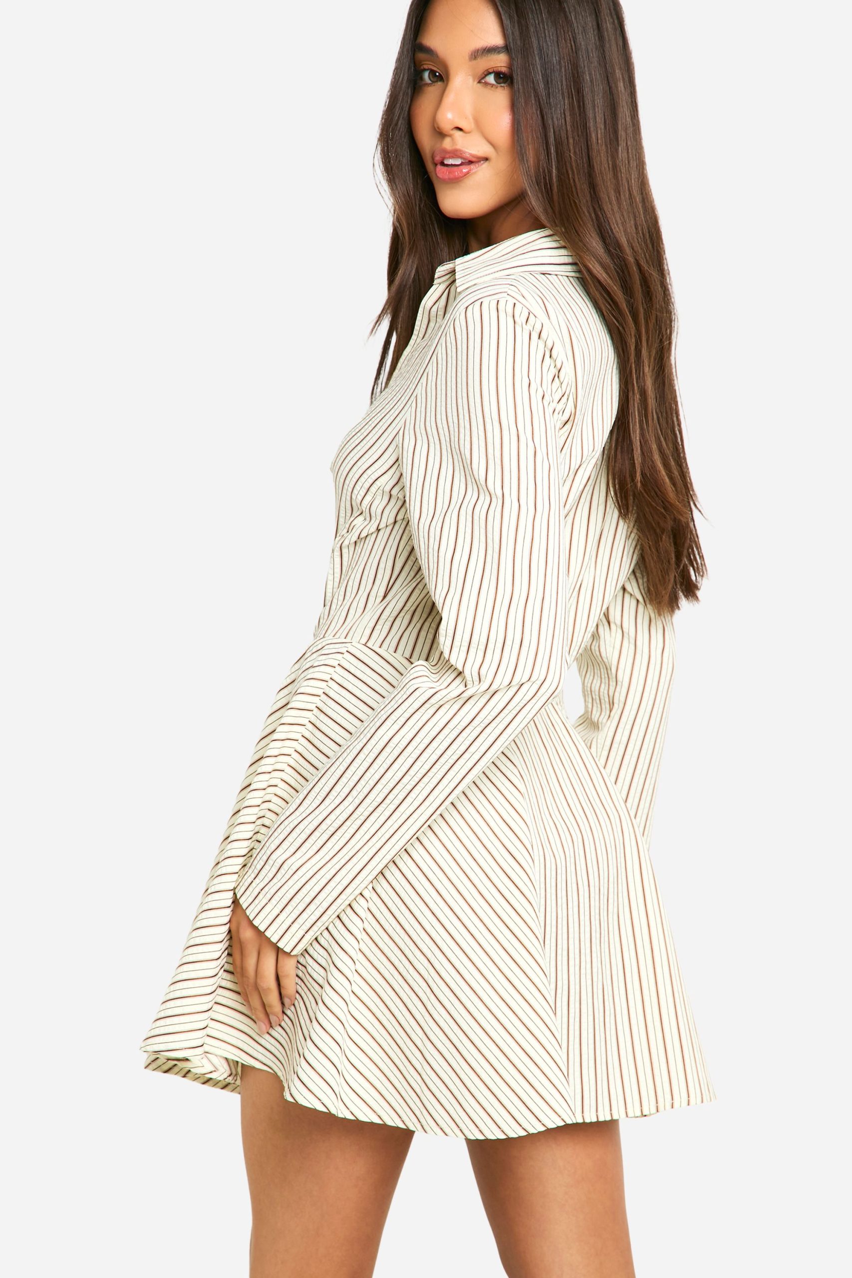 Skater Corset Shirt Dress - Image 2