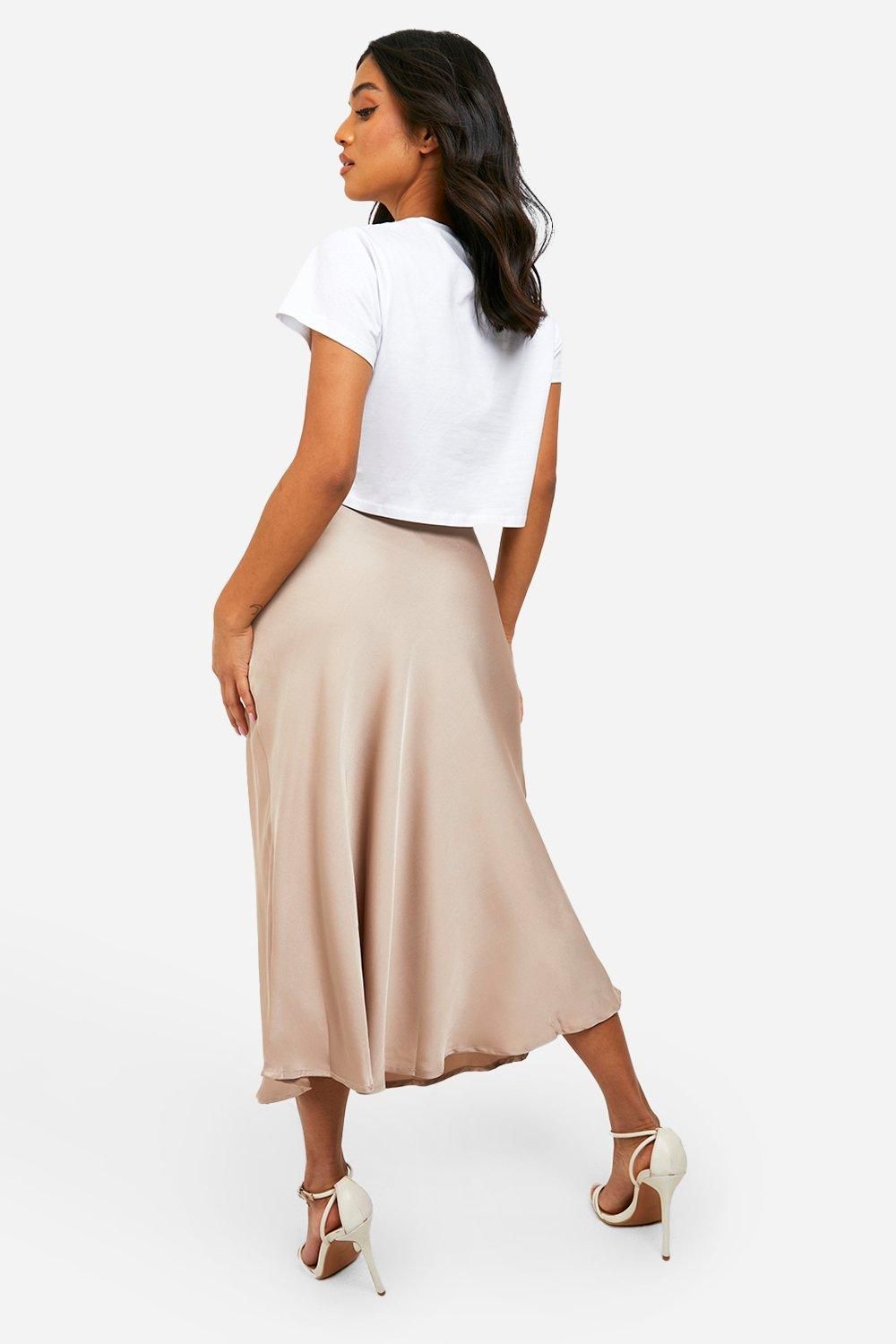 Petite Satin Midaxi Skirt - Image 2