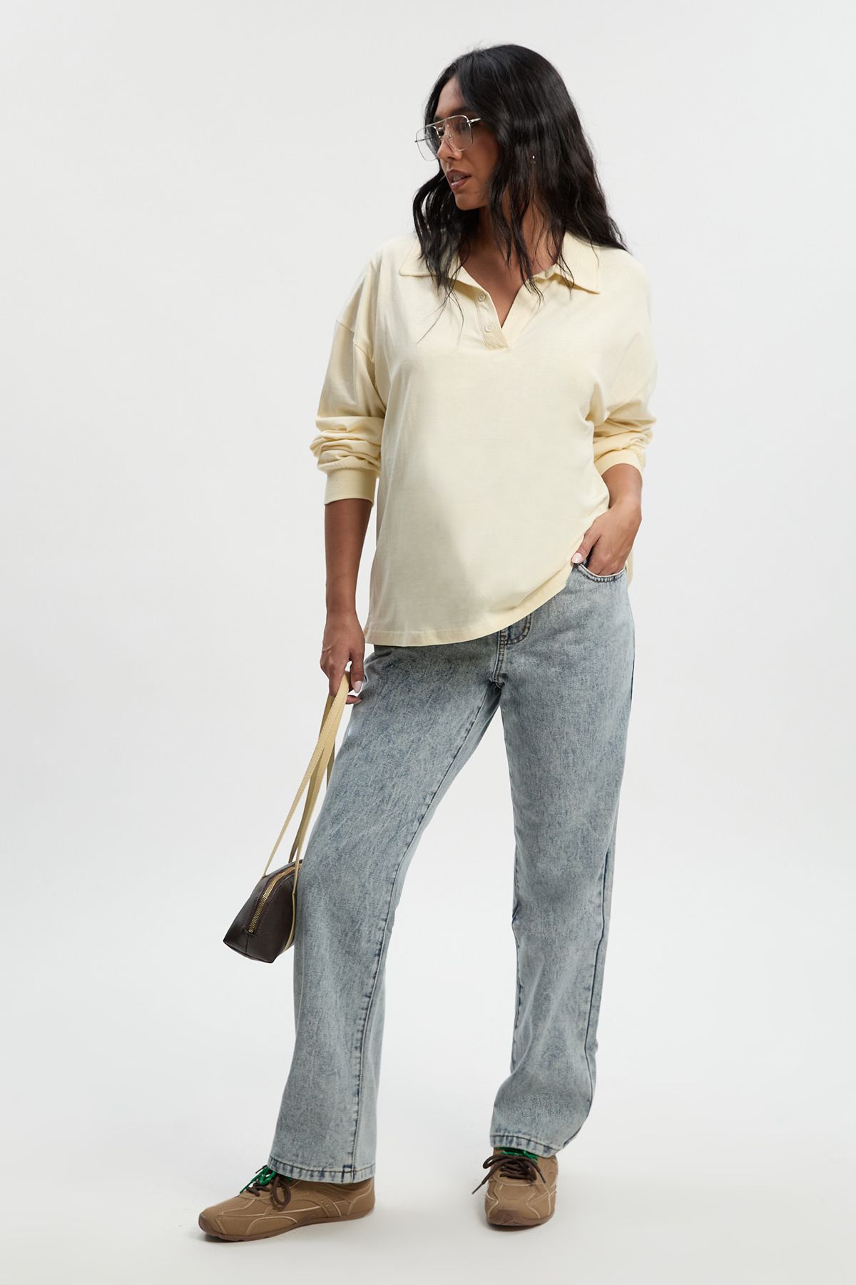 Maternity Over The Bump Mom Jeans