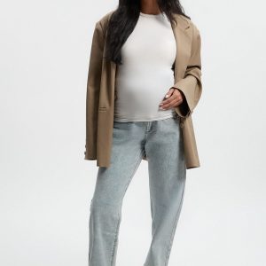 Maternity Over The Bump Straight Leg Jeans