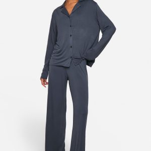 Tall Long Sleeve Shirt & Trousers Pyjama Set