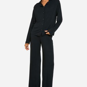 Tall Long Sleeve Shirt & Trousers Pyjama Set