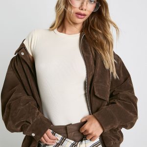 Basic Short Sleeve Crew Neck Bodysuit