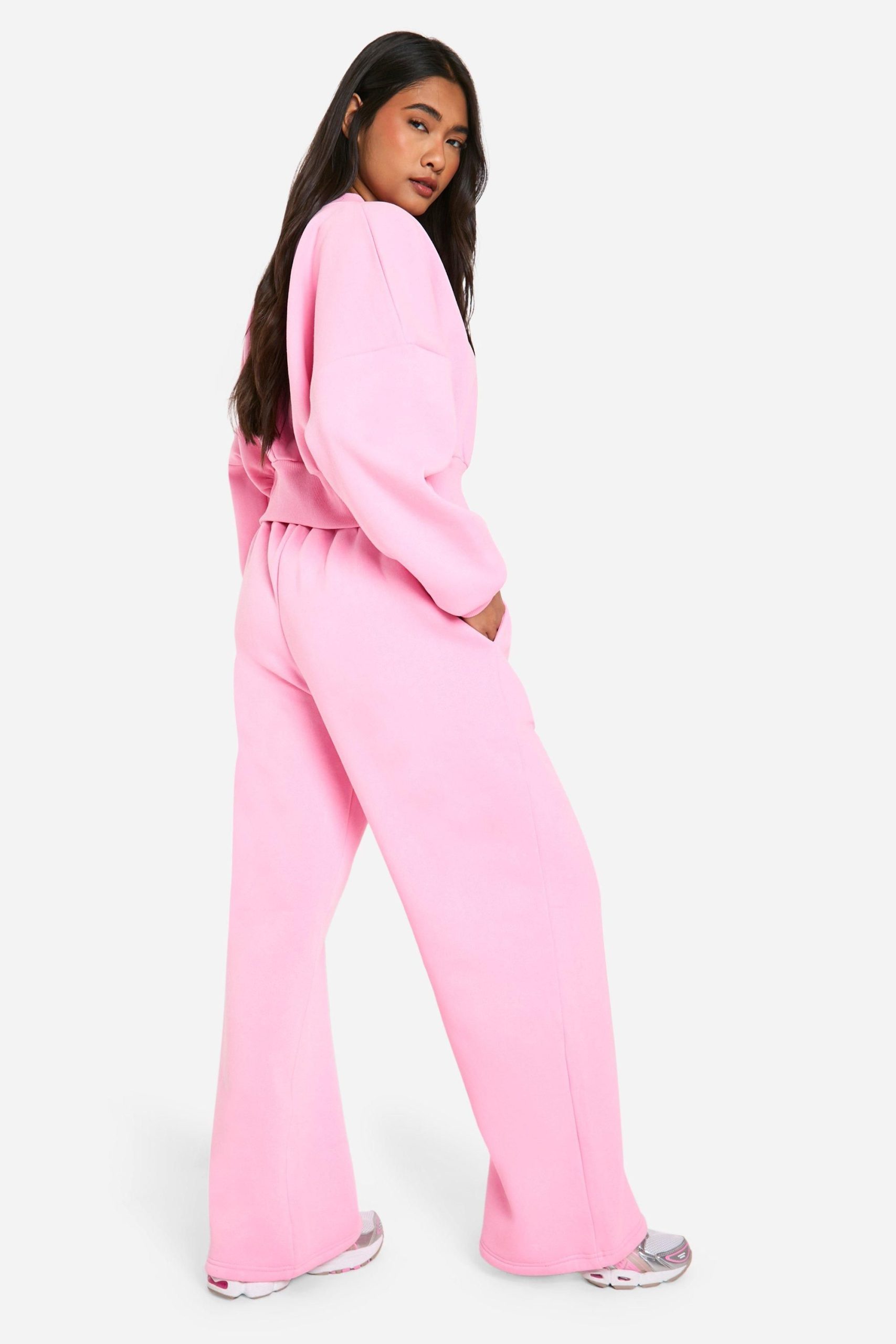 Deep Hem Zip Through Bomber Tracksuit - Image 2
