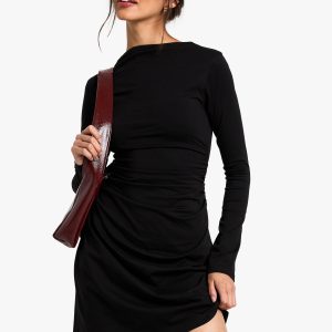 Ruched Side T-shirt Mini Dress