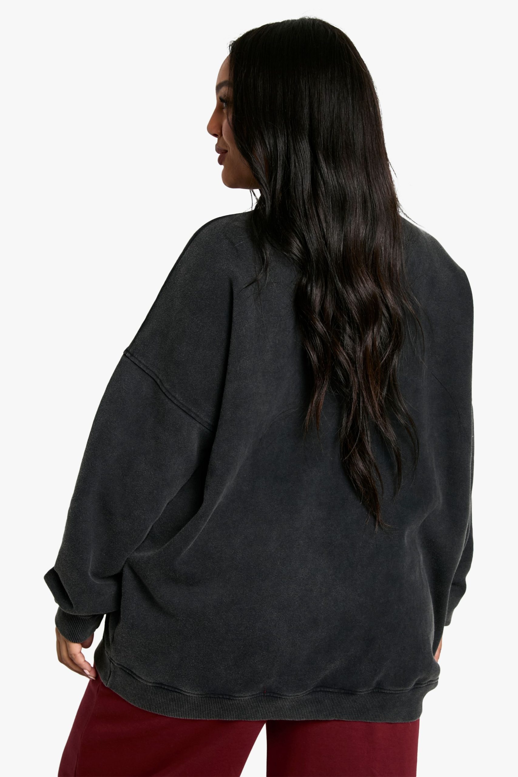 Plus California Cherry Oversized Sweatshirt - Image 2