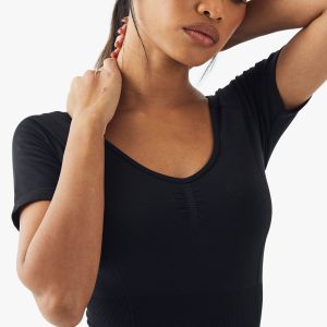 Premium Sculpt Seamless Short Sleeve Top