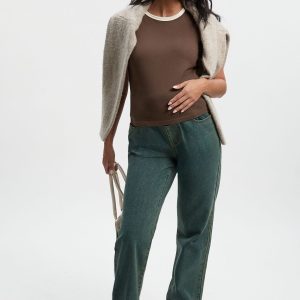 Maternity Over The Bump Mom Jeans