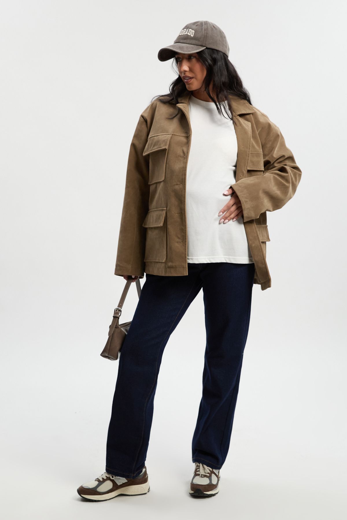 Maternity Over The Bump Mom Jeans