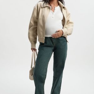 Maternity Over The Bump Straight Leg Jeans