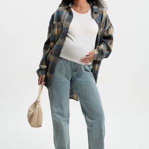 Maternity Over The Bump Straight Leg Jeans