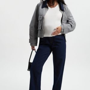 Maternity Over The Bump Straight Leg Jeans