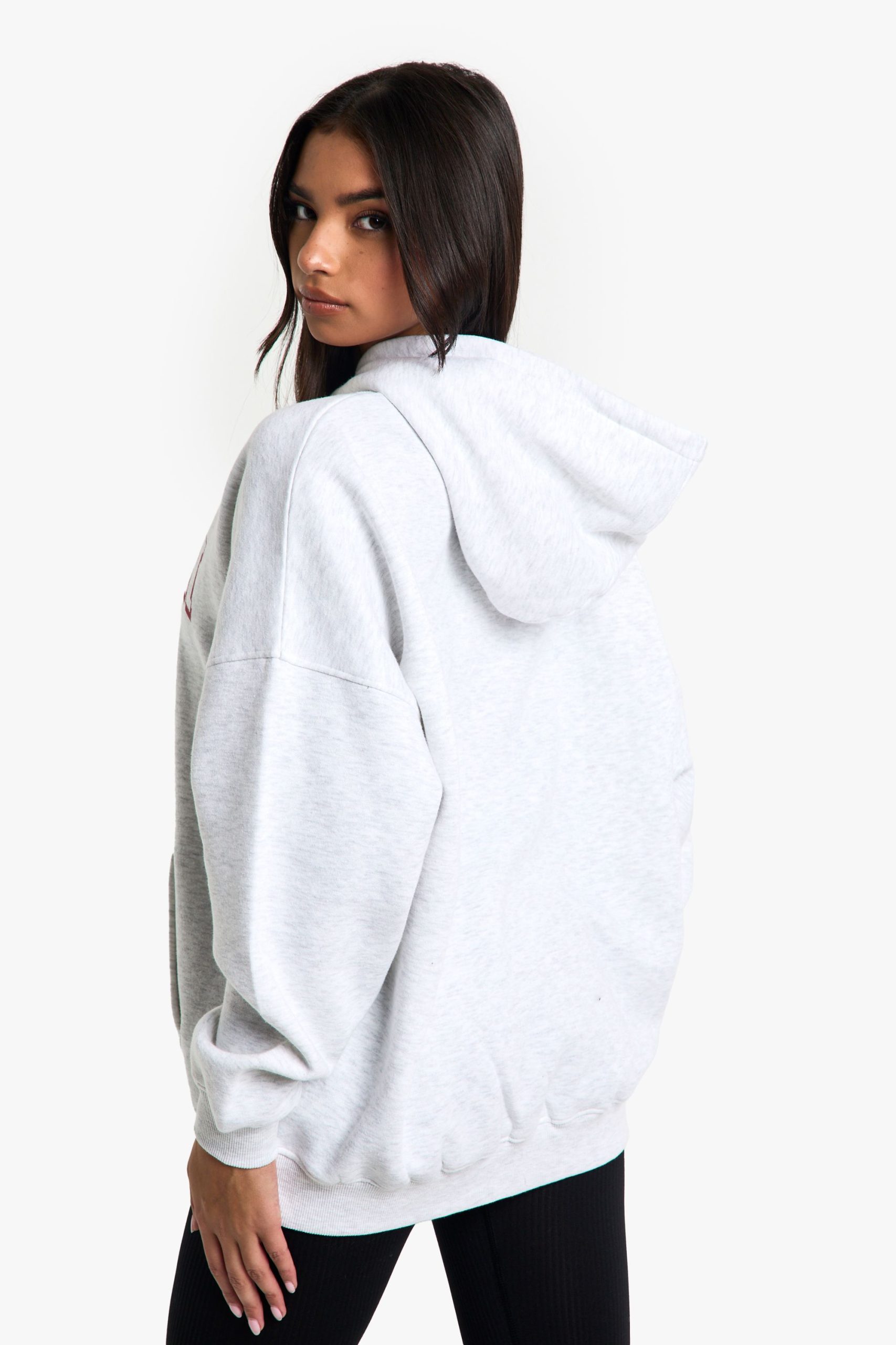 Houston Slogan Oversized Hoodie - Image 2