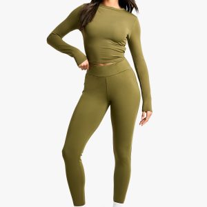 Sculpting Matte Slinky Waistband legging