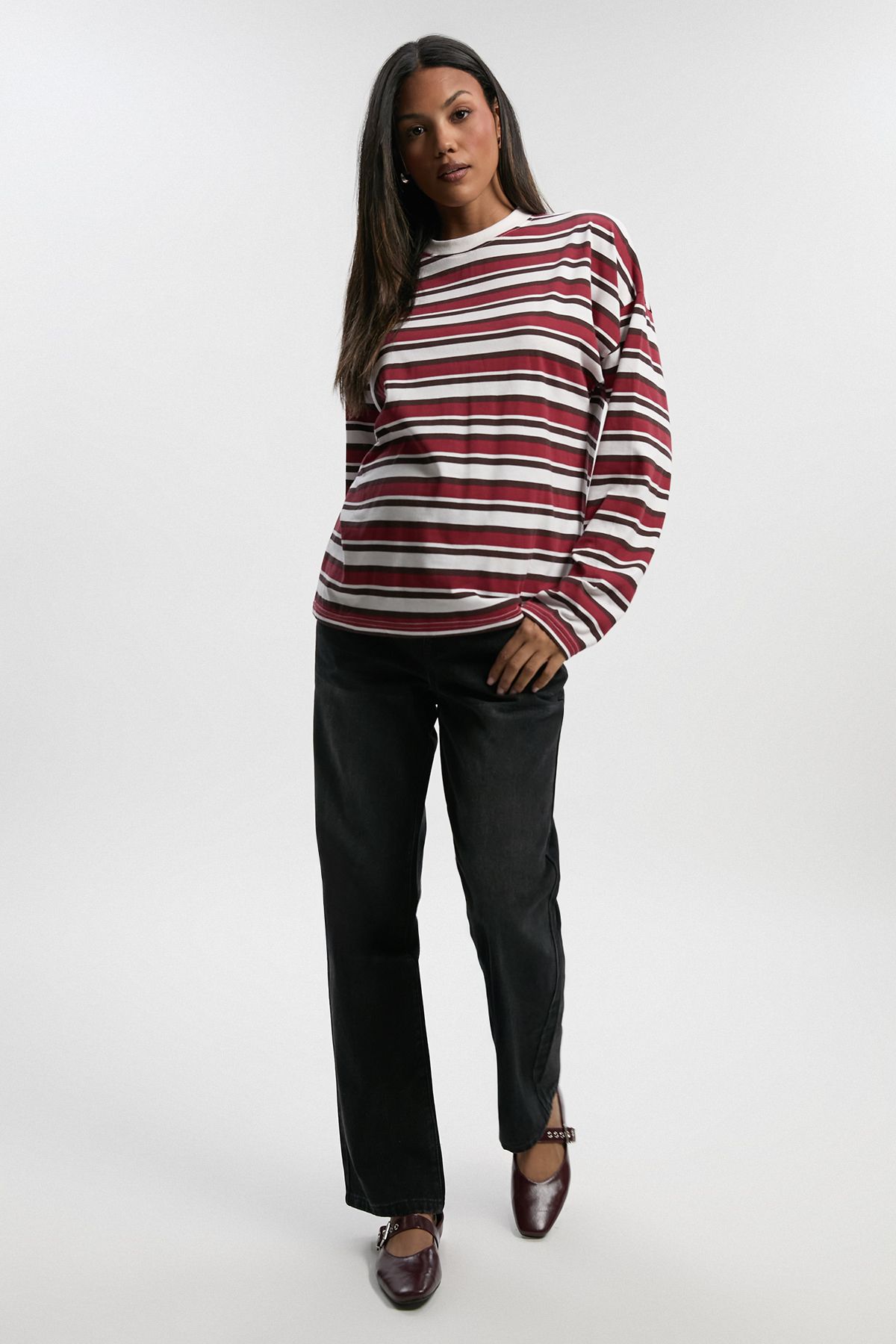Maternity Over The Bump Mom Jeans - Image 3