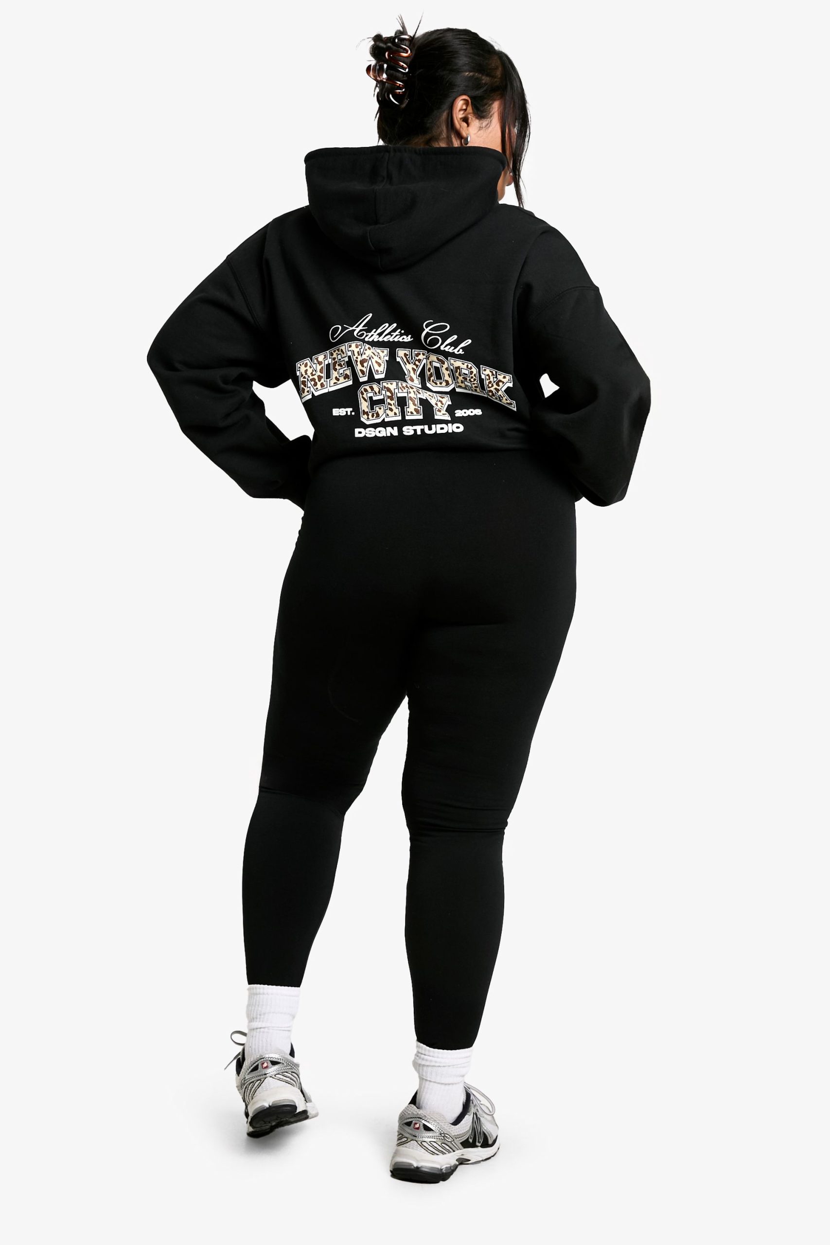 Plus Supersoft Fleece Lined Leggings - Image 2