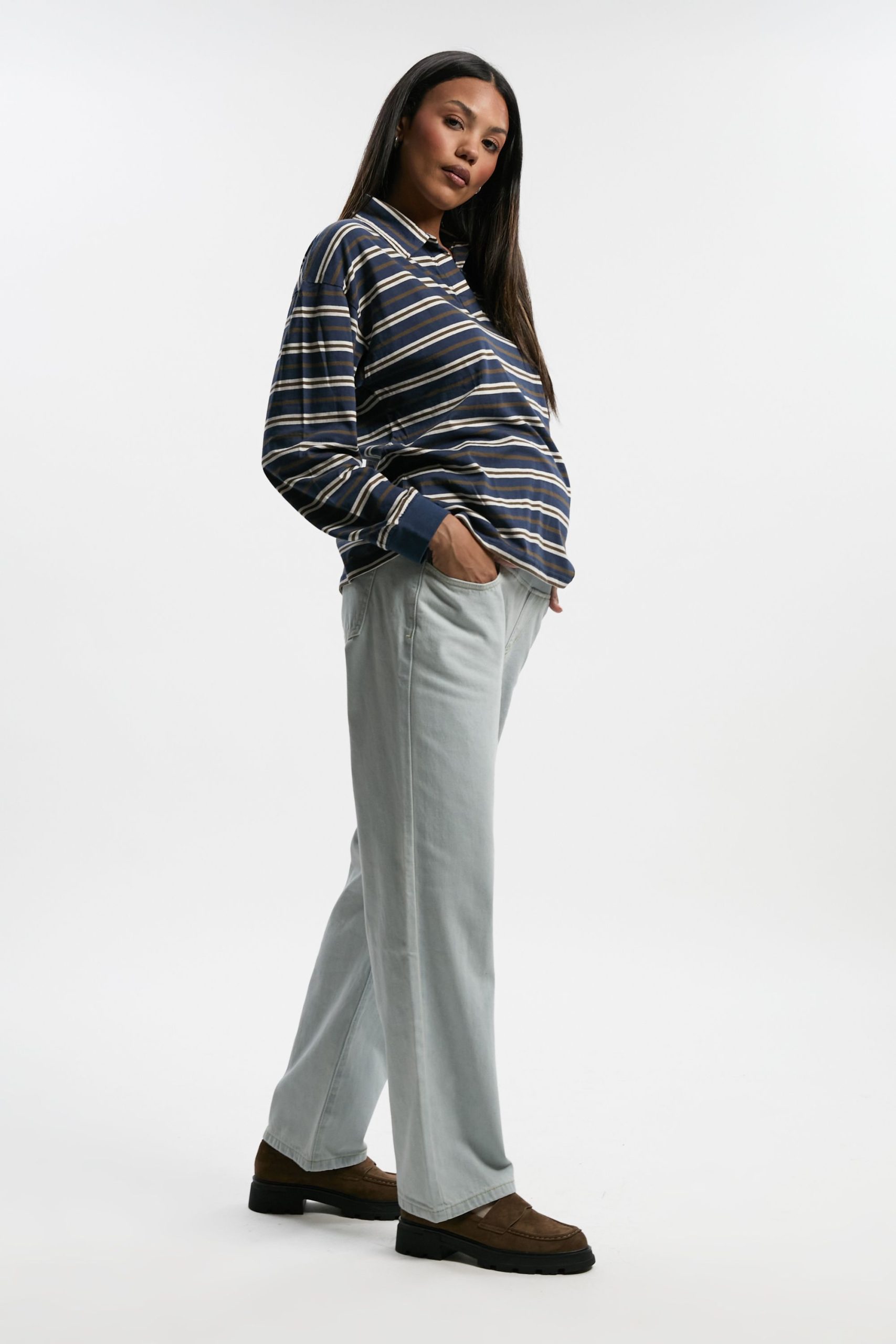 Maternity Over The Bump Boyfriend Jeans