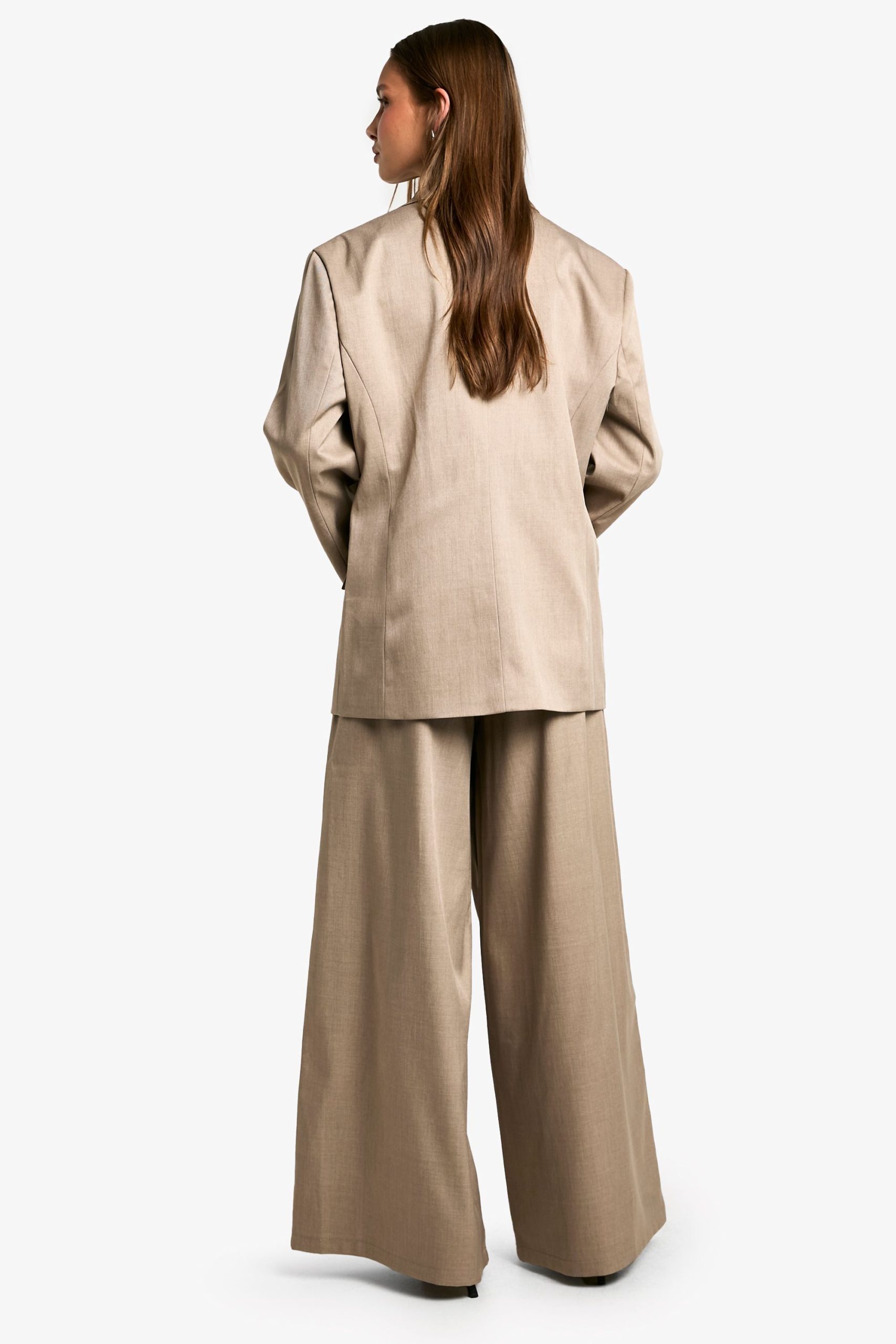 Tailored Extreme Wide Leg Trousers - Image 2