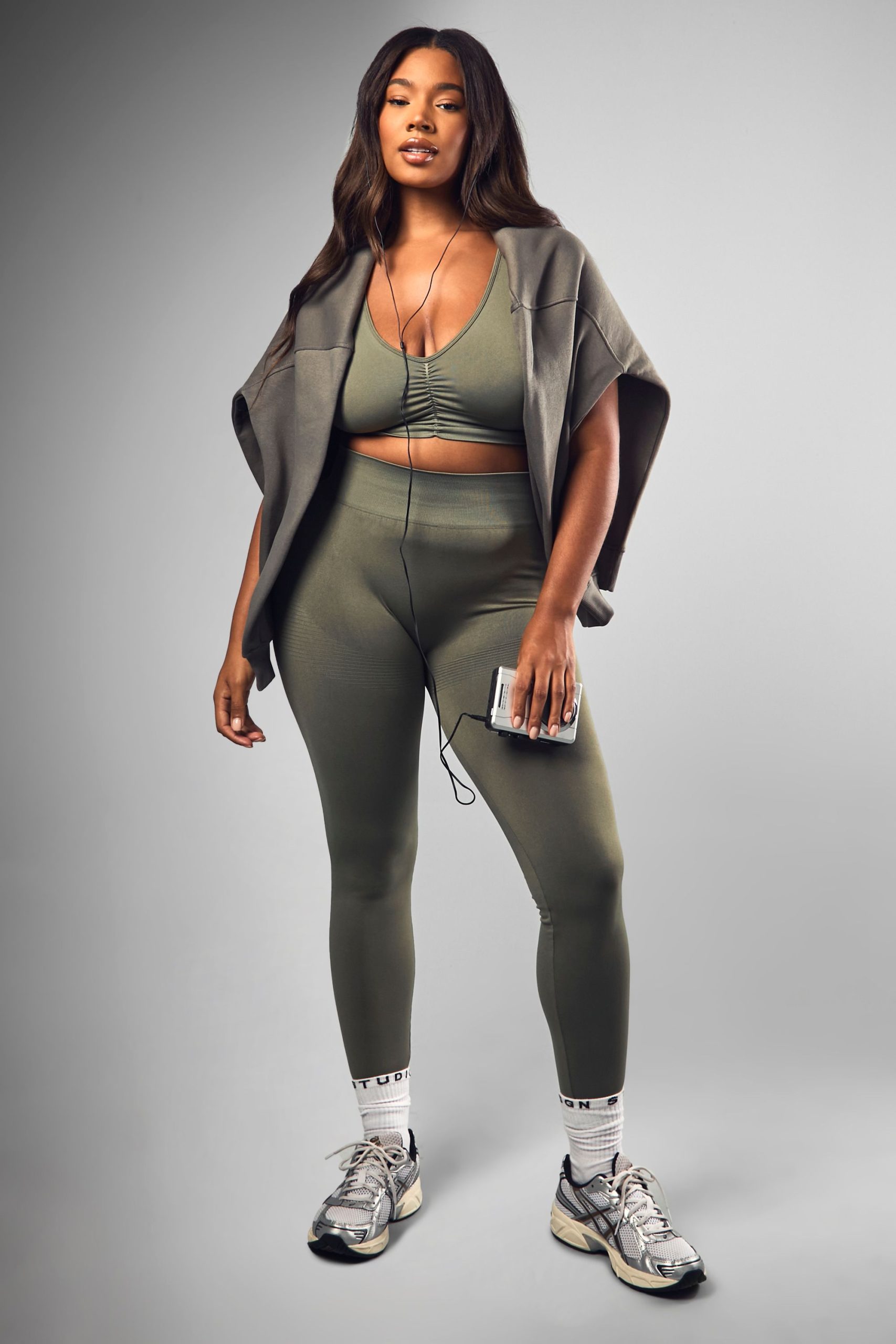 Plus Premium Sculpt Seamless Bum Scrunch Legging
