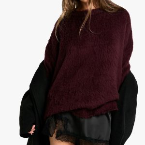 Satin Lace Trim Mini Skirt