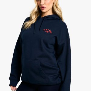 Maternity In My Mom Era Slogan Hoodie & Legging Set