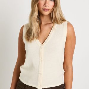 Lightweight Button Through Waistcoat