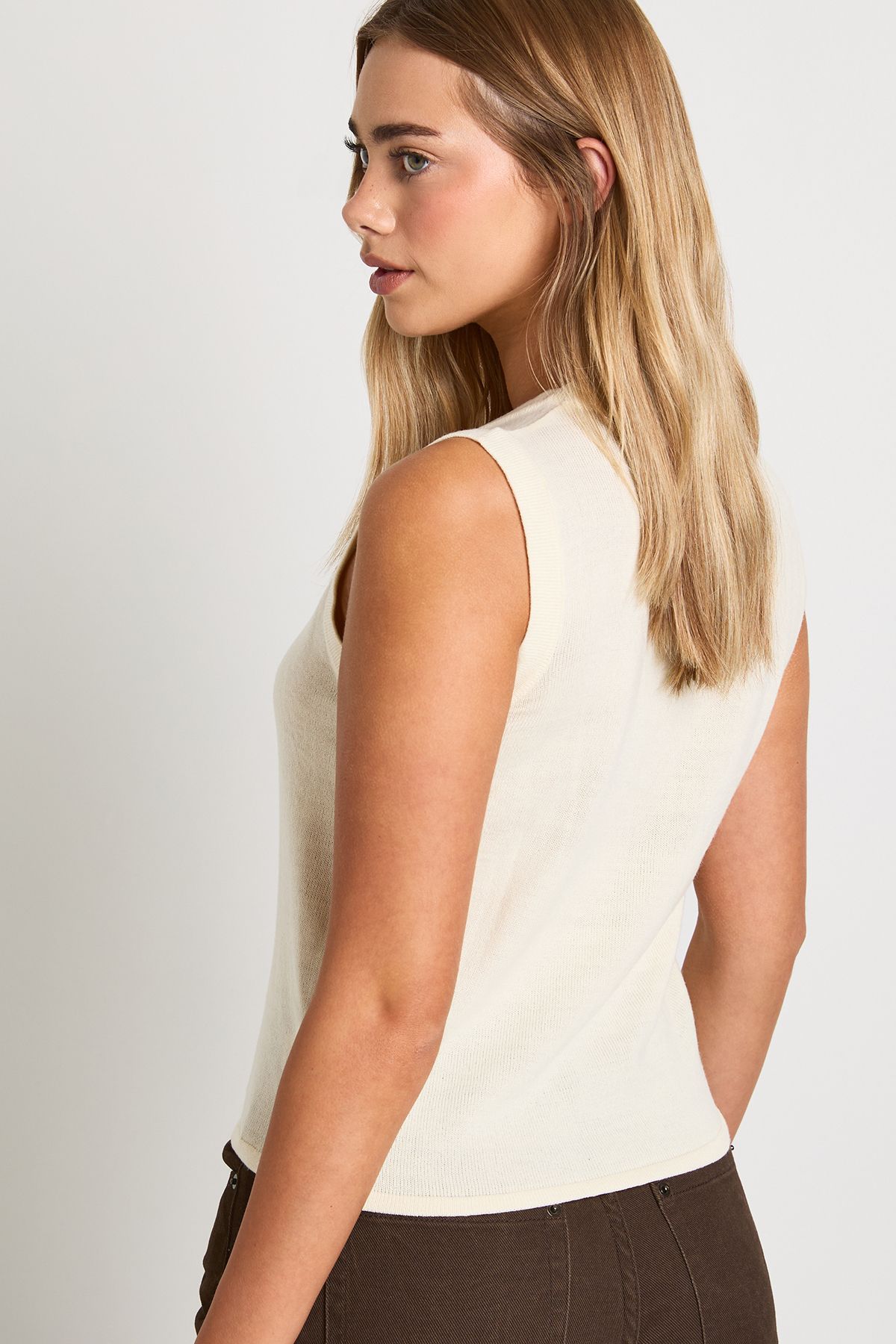 Lightweight Button Through Waistcoat - Image 2