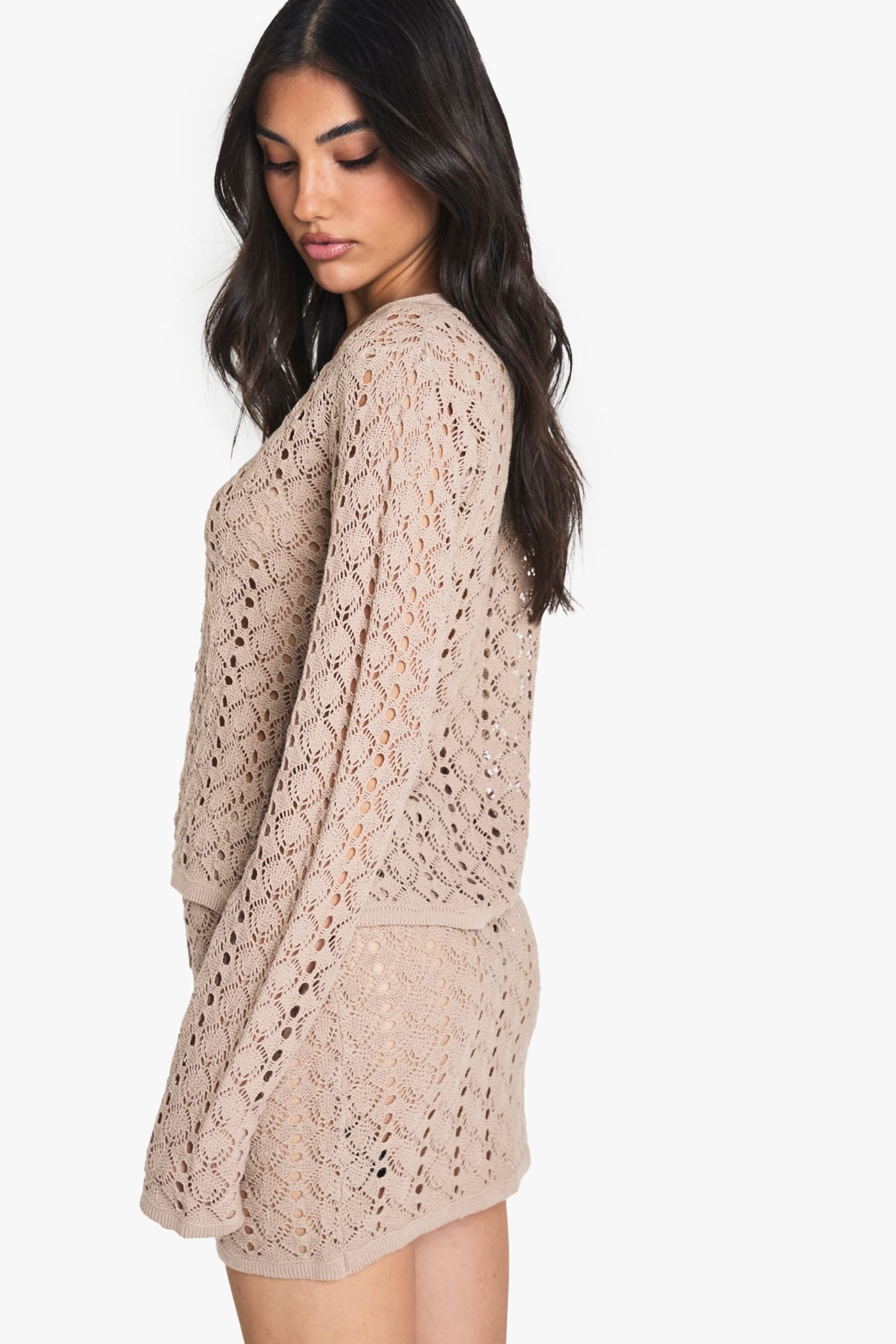 Crochet Mini Skirt - Image 2