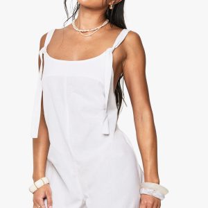 Linen Swing Playsuit