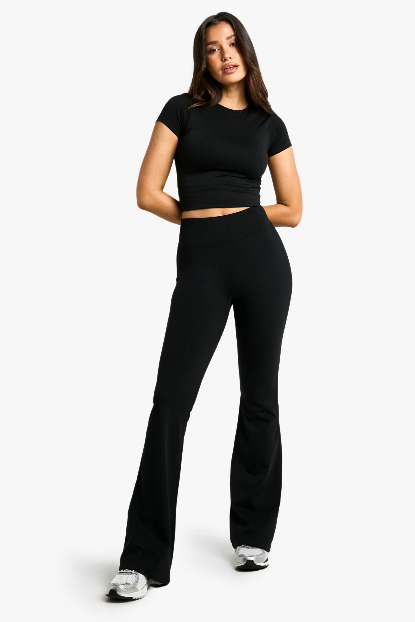 Tall High Waist Premium Active Flare Legging - Image 3